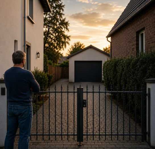 Kein Zugang zur Garage